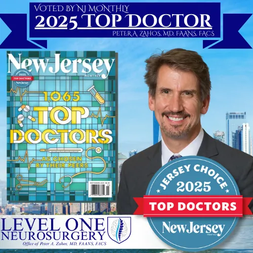 Dr. Peter A. Zahos Named 2025 New Jersey Monthly Top Doctor: A Commitment to Clinical Excellence and Patient-Centered Neurosurgery